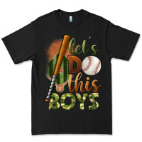 Black let's do this boys field baseball Premium Tee - BundleAndBundleShop