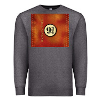 Charcoal Heather magical train station Premium Sweatshirt - TumblerDesignByShophia