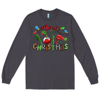 Smoke merry christmas hair dresser Long Sleeve Tee - MaliasSmallBusiness