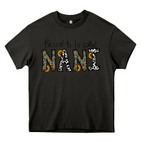 Asphalt blessed to be called nanı Heavy Core Tee - CowhideDigitalArt