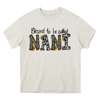 Cream blessed to be called nanı Heavy Core Tee - CowhideDigitalArt