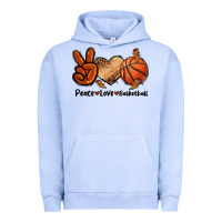Pigment Grape Ice Peace Love Basketball Urban Hoodie - FaDigitalArtStudio