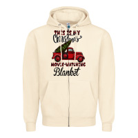 Sandshell Christmas Movie Watching Blanket Zipper Hoodie - Bettercallsaul