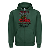Sports Green Christmas Movie Watching Blanket Zipper Hoodie - Bettercallsaul