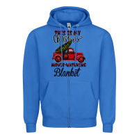 True Royal Christmas Movie Watching Blanket Zipper Hoodie - Bettercallsaul