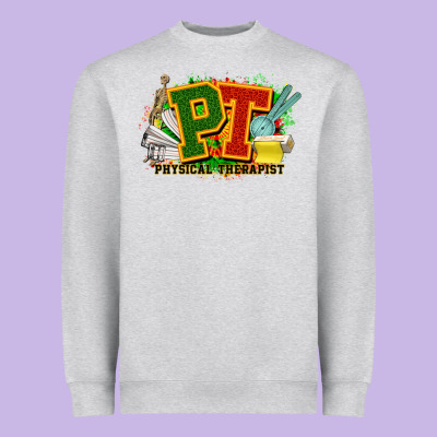 Pt Physical Therapist Juneteenth Heavyweight Sweatshirt Designed By Nancycooperartshop