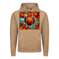 Vintage Coffee basketball leopard serape tumbler Vintage Hoodie - Jasminsmagicworld