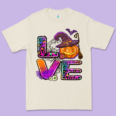 Halloween Love Premium Tee Designed By Adodesignshop