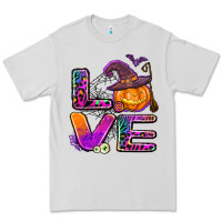 Dove Grey halloween love Premium Tee - AdoDesignShop