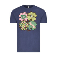 St Patricks Day Clover Vintage Tee | Teevron