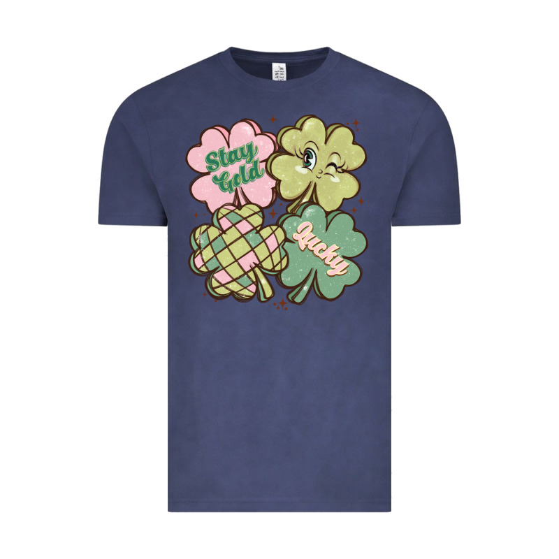St Patricks Day Clover Vintage Tee by MaliasSmallBusiness | Teevron