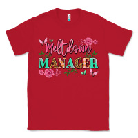 Red meltdown manager Classic Tee - JahusDesignShop