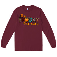 Burgundy it's spooky seanson Long Sleeve Tee - JahusDesignShop