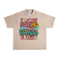 French Oak i'm not bossy i just have leadership skills Urban Heavy Tee - MaliasSmallBusiness