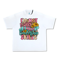 White i'm not bossy i just have leadership skills Urban Heavy Tee - MaliasSmallBusiness
