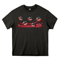 Asphalt american flag lips 16oz libbey cup Heavy Core Tee - HRA Design Shop
