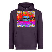 Plum rainbow music teacher Heavyweight Hoodie - TumblerDesignByShophia