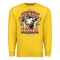 Lemon Country Mama Premium Sweatshirt - HowdyJamesFarm