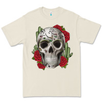 Bone skull cactus Premium Tee - JahusDesignShop