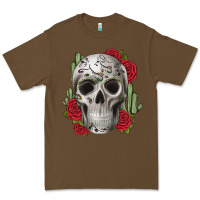 Cacao skull cactus Premium Tee - JahusDesignShop