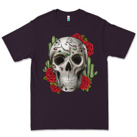 Plum skull cactus Premium Tee - JahusDesignShop