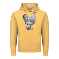 Vintage Mustard Brahma Chicken Vintage Hoodie - LillyAllenDesigns