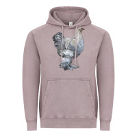 Vintage Zinc Brahma Chicken Vintage Hoodie - LillyAllenDesigns