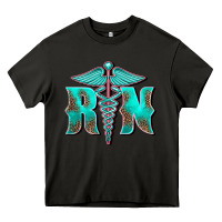 Asphalt registered medical symbol nurse Heavy Core Tee - BarkalooDesign
