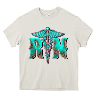 Cream registered medical symbol nurse Heavy Core Tee - BarkalooDesign
