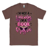 Chestnut i'm not a booksorm i'm a book dragon Classic Tee - MaliasSmallBusiness