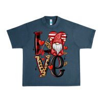 Midnight Navy love gnome Urban Heavy Tee - MaliasSmallBusiness