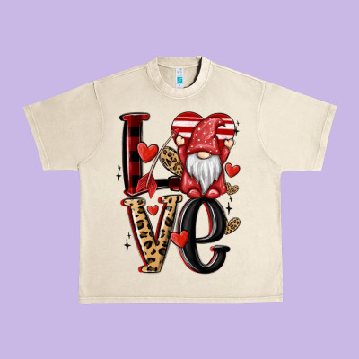 Love Gnome Urban Heavy Tee Designed By Maliassmallbusiness