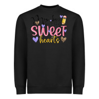 Black my bus full of sweet hearts Heavyweight Sweatshirt - MaliasSmallBusiness