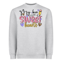 My Bus Full Of Sweet Hearts Heavyweight Sweatshirt | Teevron