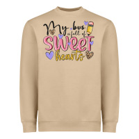 Mushroom my bus full of sweet hearts Heavyweight Sweatshirt - MaliasSmallBusiness