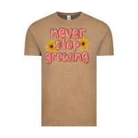 Vintage Coffee never stop growing Vintage Tee - MaliasSmallBusiness