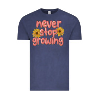 Never Stop Growing Vintage Tee | Teevron
