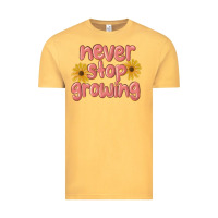 Vintage Mustard never stop growing Vintage Tee - MaliasSmallBusiness