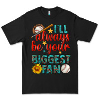 Black i'll always be your biggest fan baseball Premium Tee - BundleAndBundleShop