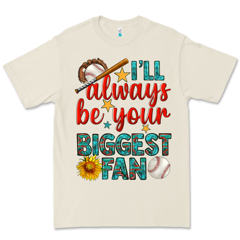 I'll Always Be Your Biggest Fan Baseball Premium Tee by BundleAndBundleShop | Teevron