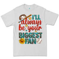Dove Grey i'll always be your biggest fan baseball Premium Tee - BundleAndBundleShop
