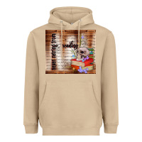Mushroom never retring from reading Heavyweight Hoodie - TumblerDesignByShophia
