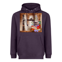 Plum never retring from reading Heavyweight Hoodie - TumblerDesignByShophia