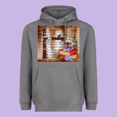 Never Retring From Reading Heavyweight Hoodie Designed By Tumblerdesignbyshophia