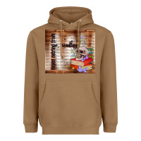 Toasted Coconut never retring from reading Heavyweight Hoodie - TumblerDesignByShophia