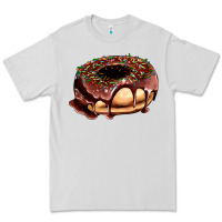 Dove Grey chocolate donut with candies Premium Tee - AdoDesignShop
