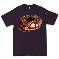 Plum chocolate donut with candies Premium Tee - AdoDesignShop