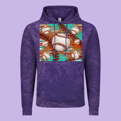 Baseball Turquoise Serape Glitter Tumbler Vintage Hoodie Designed By Jasminsmagicworld