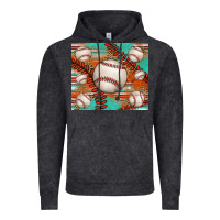 Vintage Black baseball turquoise serape glitter tumbler Vintage Hoodie - Jasminsmagicworld