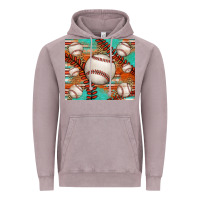 Vintage Zinc baseball turquoise serape glitter tumbler Vintage Hoodie - Jasminsmagicworld
